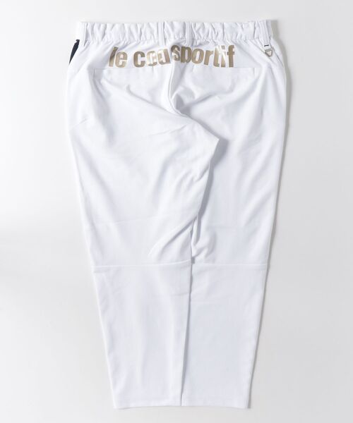 le coq sportif GOLF（ルコックスポルティフゴルフ）の「ルコックゴルフ　全方向ストレッチジョガーニットパンツ（その他パンツ・メンズ・ネイビー/ホワイト/ベージュ・XL/L/M/XXL）」の4枚目の写真