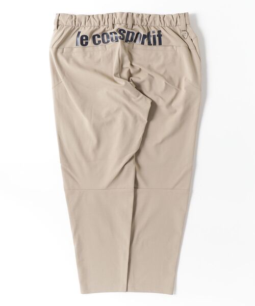 le coq sportif GOLF（ルコックスポルティフゴルフ）の「ルコックゴルフ　全方向ストレッチジョガーニットパンツ（その他パンツ・メンズ・ネイビー/ホワイト/ベージュ・XL/L/M/XXL）」の5枚目の写真