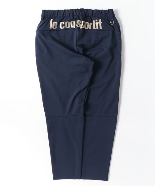le coq sportif GOLF（ルコックスポルティフゴルフ）の「ルコックゴルフ　全方向ストレッチジョガーニットパンツ（その他パンツ・メンズ・ネイビー/ホワイト/ベージュ・XL/L/M/XXL）」の6枚目の写真