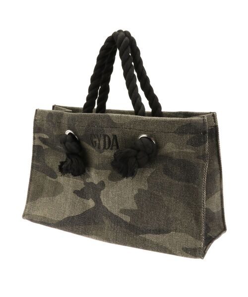 GYDA(ジェイダ)の「GYDAロープSトートBAG(トートバッグ・レディース・ブラック/その他1・FREE)」の9枚目の写真