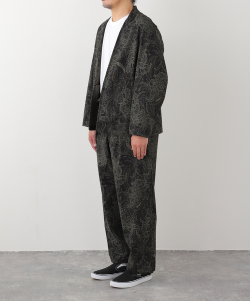 JOURNAL STANDARD(ジャーナルスタンダード)の「トリコット コーデュロイ カーディガン ジャケット(ノーカラージャケット・メンズ・チャコールグレー/ブラウン・SMALL/MEDIUM/LARGE)」の14枚目の写真