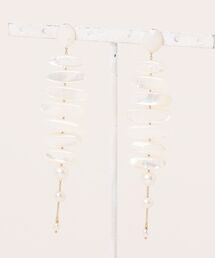 【CHAN LUU】MIZUMI EARRINGS WHITE MOP