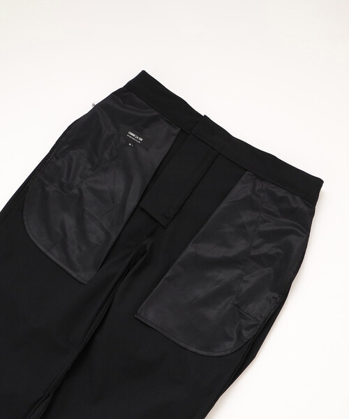 COMME CA ISM(コムサイズム)の「【セットアップ対応】4U テーパードパンツ(スラックス・メンズ・ブラック/チャコール・L/S/M)」の19枚目の写真