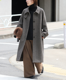 JOURNAL STANDARD relume | 尾州ウールスーパー100ステンカラーコート(ステンカラーコート)