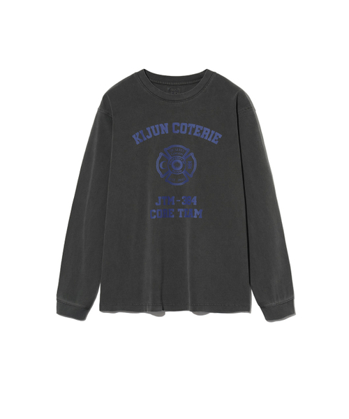 KIJUN MEN（キジュンメンズ）の「Crest Long Sleeve T-Shirt Charcoal（Tシャツ/カットソー・メンズ・その他・MEDIUM/X-LARGE/LARGE）」の4枚目の写真