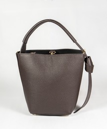 【AULENTTI/オウレンティ】ワンハンドルバケツ型バッグ　2WAY