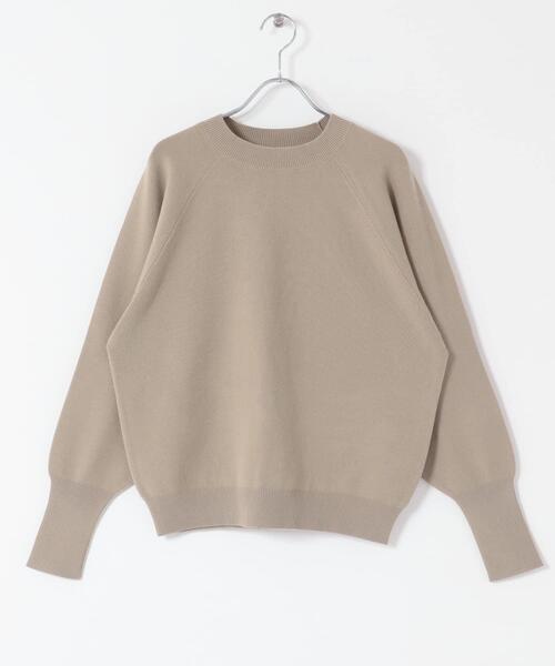 ITEMS URBANRESEARCH（アイテムズ アーバンリサーチ）の「ソフトタッチラグランニット（ニット/セーター・レディース・ブラウン/レッド/ネイビー/ベージュ・FREE）」の22枚目の写真