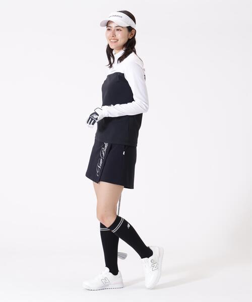 New Balance Golf（ニューバランスゴルフ）の「スウェット ラップキュロット (WOMENS)（スカート・レディース・ホワイト/ベージュ系その他2/ブラック・X-SMALL/MEDIUM/LARGE/SMALL）」の8枚目の写真