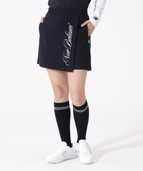 New Balance Golf（ニューバランスゴルフ）の「スウェット ラップキュロット (WOMENS)（スカート・レディース・ホワイト/ベージュ系その他2/ブラック・X-SMALL/MEDIUM/LARGE/SMALL）」の10枚目の写真
