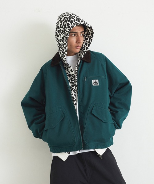 XLARGE（エクストララージ）の「WORK JACKET（ブルゾン・メンズ・ネイビー/ブラック/グリーン・S/M/L/XL）」の3枚目の写真