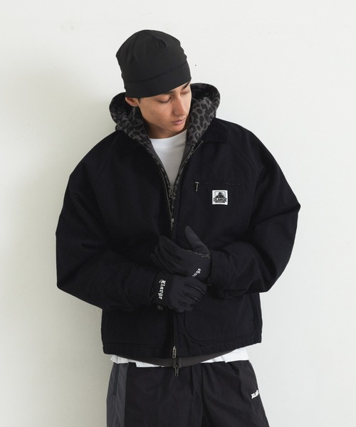 XLARGE（エクストララージ）の「WORK JACKET（ブルゾン・メンズ・ネイビー/ブラック/グリーン・S/M/L/XL）」の2枚目の写真