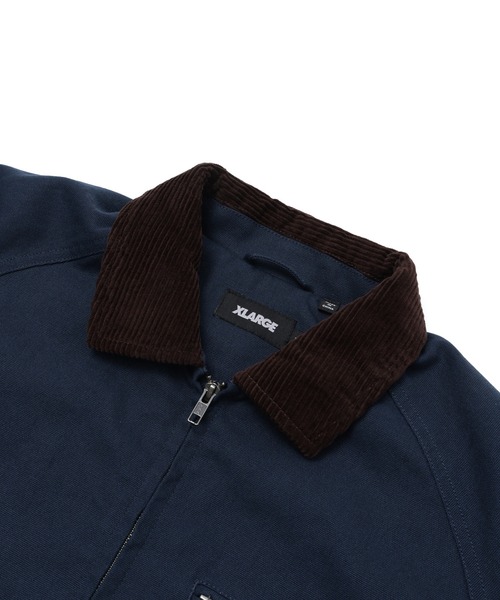 XLARGE（エクストララージ）の「WORK JACKET（ブルゾン・メンズ・ネイビー/ブラック/グリーン・S/M/L/XL）」の5枚目の写真