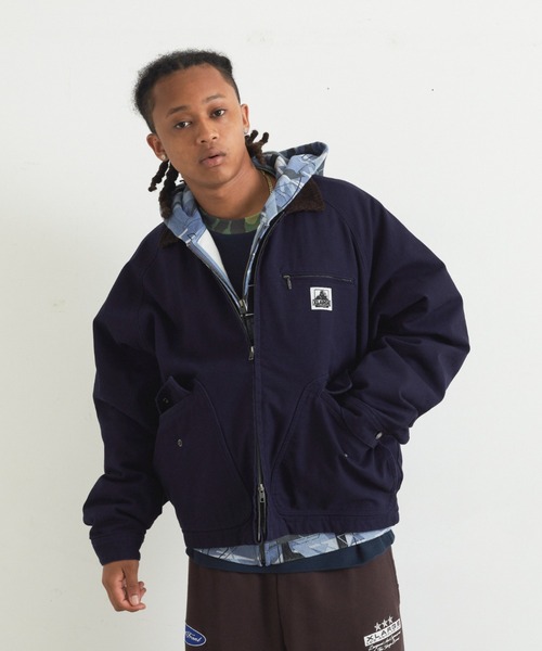 XLARGE（エクストララージ）の「WORK JACKET（ブルゾン・メンズ・ネイビー/ブラック/グリーン・S/M/L/XL）」の15枚目の写真