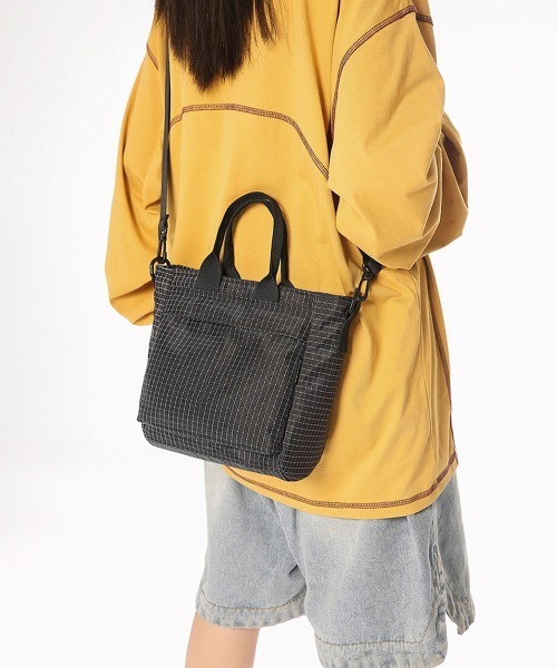 Miniministore(ミニミニストア)の「軽量ナイロンショルダーバッグ 2way鞄(ショルダーバッグ・レディース・グリーン系1/ブラック系2/ブラック系1/グリーン系2・FREE)」の9枚目の写真