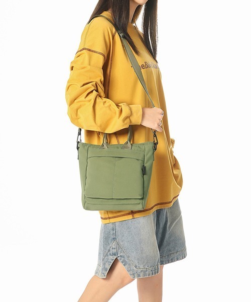 Miniministore(ミニミニストア)の「軽量ナイロンショルダーバッグ 2way鞄(ショルダーバッグ・レディース・グリーン系1/ブラック系2/ブラック系1/グリーン系2・FREE)」の18枚目の写真