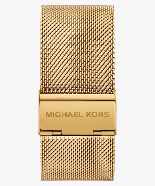 MICHAEL KORS(マイケルコース)の「PETITE GEORGIE ゴールドトーン メッシュ ウォッチ(アナログ腕時計・レディース・ゴールド・FREE)」の4枚目の写真
