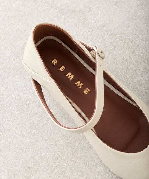 La boutique BonBon(ラブティックボンボン)の「【REMME】ストラップパンプス(その他シューズ・レディース・ブラック/オフホワイト・37/39/38)」の14枚目の写真