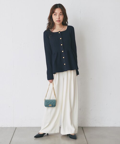 La boutique BonBon(ラブティックボンボン)の「【REMME】ストラップパンプス(その他シューズ・レディース・ブラック/オフホワイト・37/39/38)」の20枚目の写真