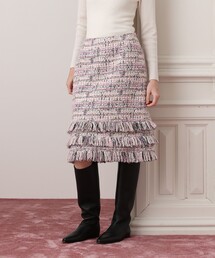 MALHIA ファジーミドルスカート