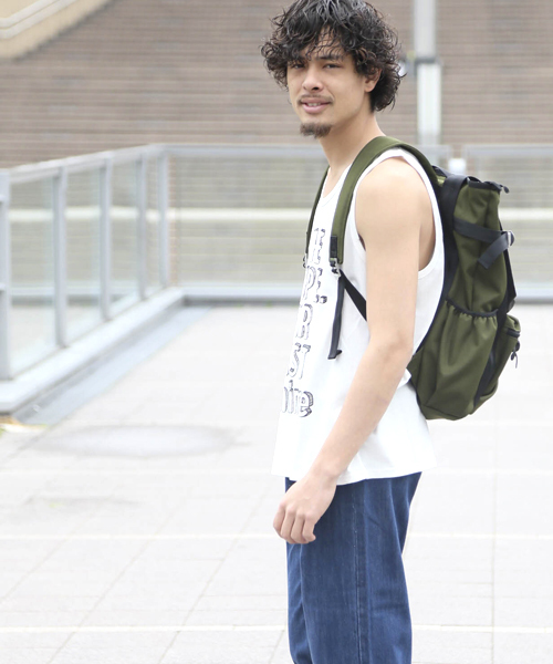 Denime（ドゥニーム）の「【PINE FORT】2WAY TOTE PACK（トートバッグ・メンズ・オリーブ/ホワイト/ネイビー/ブラック・FREE）」の18枚目の写真