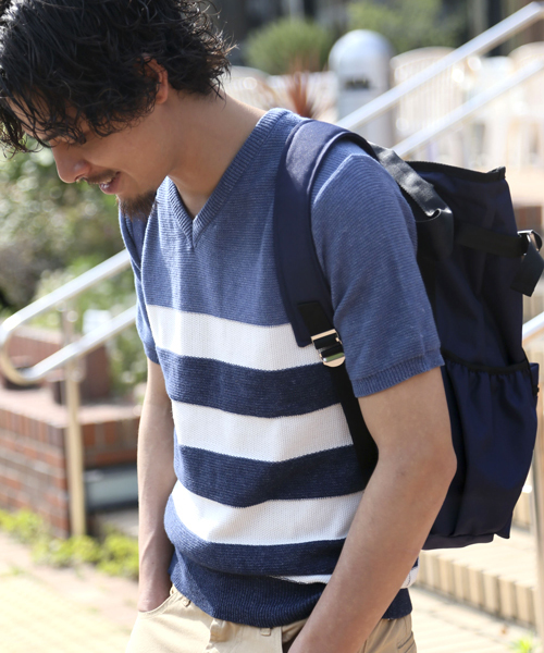 Denime（ドゥニーム）の「【PINE FORT】2WAY TOTE PACK（トートバッグ・メンズ・オリーブ/ホワイト/ネイビー/ブラック・FREE）」の21枚目の写真