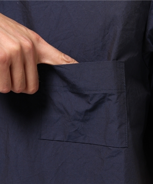 ITTY BITTY（イッティービッティー）の「【ITTY BITTY】別注プルオーバーシャツ（Tシャツ/カットソー・メンズ・ネイビー/カーキ・2/3）」の8枚目の写真