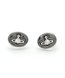Vivienne Westwood | EMBOSSED LOGO STUD EARRINGS(ピアス（両耳用）)