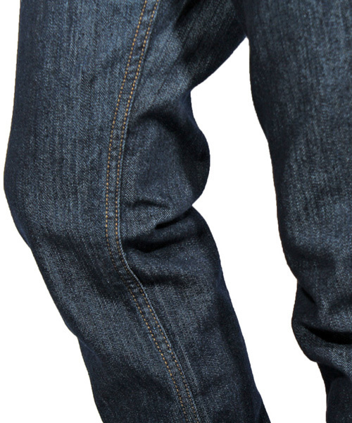 ８(eight)（エイト）の「テーパードスキニーパンツ  デニムジーンズ（デニムパンツ・メンズ・ネイビー/ベージュ/ブラック/ホワイト/ブルー/カーキ・MEDIUM/SMALL/X-LARGE/LARGE）」の22枚目の写真