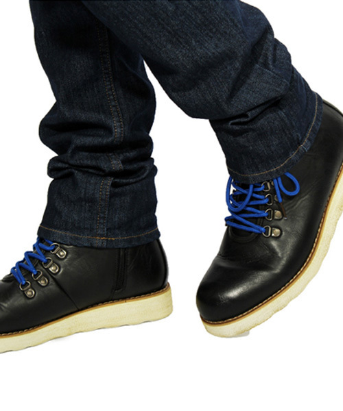 ８(eight)（エイト）の「テーパードスキニーパンツ  デニムジーンズ（デニムパンツ・メンズ・ネイビー/ベージュ/ブラック/ホワイト/ブルー/カーキ・MEDIUM/SMALL/X-LARGE/LARGE）」の21枚目の写真