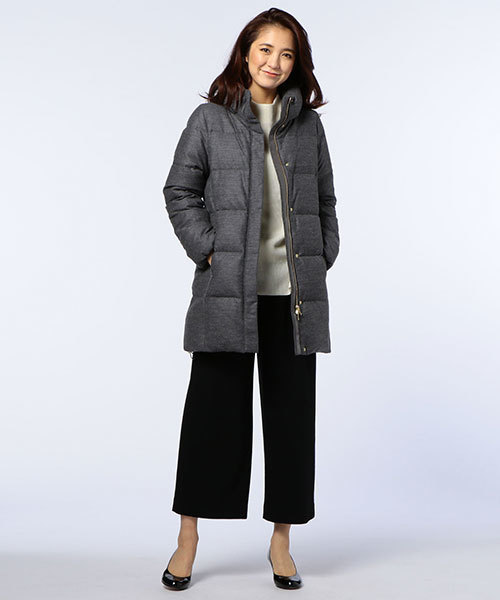 NOLLEY’S（ノーリーズ）の「【GINGER2月号/STORY2月号掲載】圧縮スムースワイドパンツ（その他パンツ・レディース・オフホワイト/ベージュ/ブラック・38/36/34）」の20枚目の写真