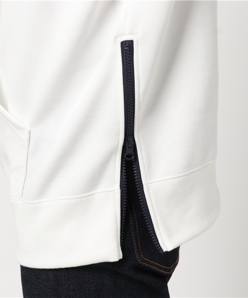 Purple&Yellow（パープルアンドイエロー）の「ダンボールニットビッグシルエットパーカ（パーカー・メンズ・グレー/ホワイト/ネイビー/ブルー・MEDIUM/SMALL）」の9枚目の写真