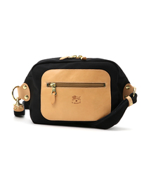 IL BISONTE / NYLON x ORIGINAL LEATHER / SHOULDER BAG