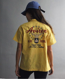 AVIREX | avirex/ アヴィレックス/ L S/S AIR PATROL EMB SHIRTS/ エアーパトロール 刺繍 シャツ(シャツ/ブラウス)
