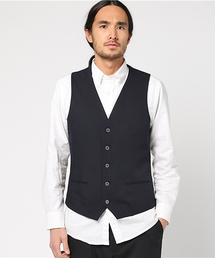 【3ピース対応】トリコットメッシュパッカブルジレ