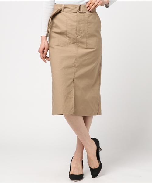 plage（プラージュ）の「バックサテン ストレートスカート◆（スカート・レディース・ホワイト/ベージュ・36/38/34）」の15枚目の写真