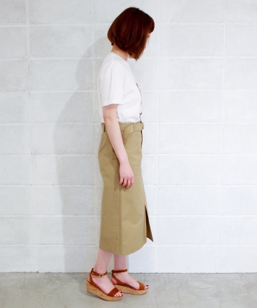 plage（プラージュ）の「バックサテン ストレートスカート◆（スカート・レディース・ホワイト/ベージュ・36/38/34）」の16枚目の写真