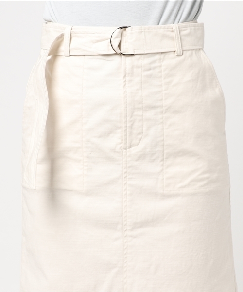 plage（プラージュ）の「バックサテン ストレートスカート◆（スカート・レディース・ホワイト/ベージュ・36/38/34）」の6枚目の写真