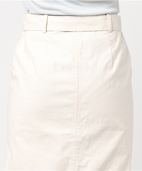 plage（プラージュ）の「バックサテン ストレートスカート◆（スカート・レディース・ホワイト/ベージュ・36/38/34）」の7枚目の写真