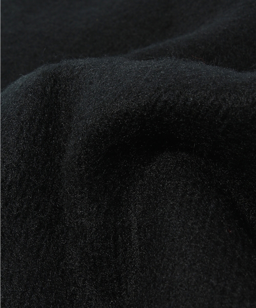 603（ロクマルサン）の「603 無地ストール（マフラー・メンズ・ブラック・FREE）」の2枚目の写真