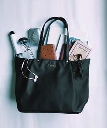 KOBE LETTUCE | A4サイズ対応☆通勤通学に◎大容量肩掛けファスナートートバッグ レディース鞄 神戸レタス[B970](トートバッグ)