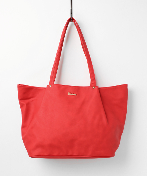 KOBE LETTUCE（コウベレタス）の「A4サイズ対応大容量肩掛けファスナートートバッグ（トートバッグ・レディース・ボルドー/グリーン/ネイビー/レッド/キャメル/ブラック/ベージュ/サックスブルー/アイボリー/ラベンダー/ピンク/グレー/イエロー・FREE）」の12枚目の写真