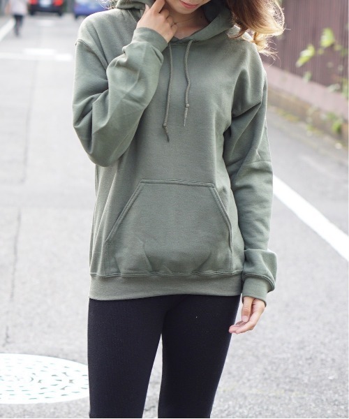 C.E.L.STORE（セルストア）の「【ZOZOTOWN限定】GILDAN/ギルダン 8OZ PULL HOODYプルオーバーフーディ(ユニセックス)（パーカー・メンズ・ロイヤルブルー/ブラック/ネイビー/グレー/レッド/ホワイト/オレンジ/ライトグリーン/オリーブ/ライトブルー/ライトピンク/パープル/サンドベージュ/ミント/ライトパープル/ライトグレー/ダークグリーン/レッド系その他/ゴールド・LARGE/MEDIUM/X-LARGE/XX-LARGE/SMALL）」の20枚目の写真