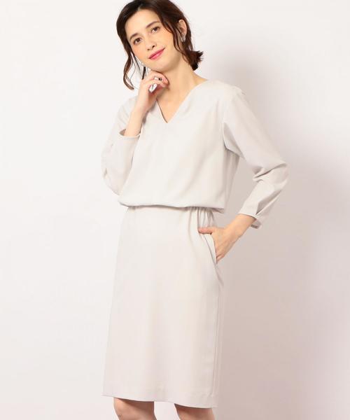 Green Label Relaxingセットアップスーツ40 L相当 手洗可⑤ green label relaxing 手洗い可◇セットアップ ◇