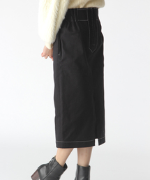 mysty woman | 配色ステッチナロースカート(スカート)