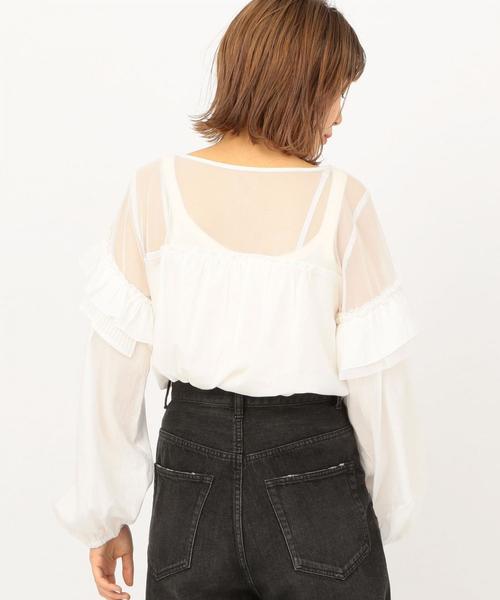 Another Edition（アナザーエディション）の「フリルブラウス（シャツ/ブラウス・レディース・ホワイト・FREE）」の16枚目の写真