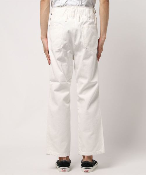 CLANE（クラネ）の「HIGHT WEAIST DENIM PANTS（デニムパンツ・メンズ・ブルー/ホワイト・0/1/2）」の5枚目の写真