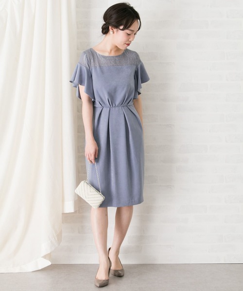 美品✨アーバンリサーチ ロッソ レースフリルドレス F - メルカリ