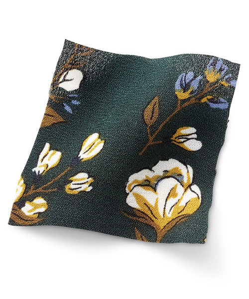IEDIT はおりにもなる花柄カシュクールワンピース IEDIT はおりにもなる花柄カシュクールワンピース