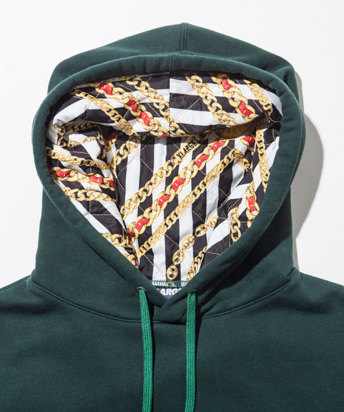 XLARGE(エクストララージ)の「SCARF LINED PULLOVER HOODIE(パーカー・メンズ・ブラック/アッシュグレー/レッド/グリーン/ネイビー・MEDIUM/LARGE/X-LARGE/SMALL)」の15枚目の写真