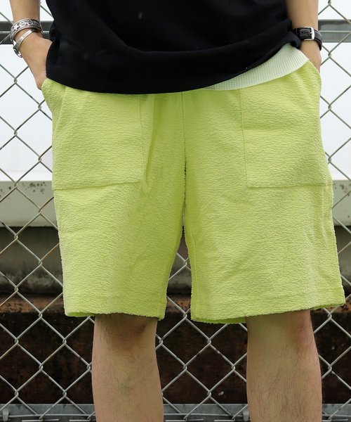JOURNAL STANDARD relume(ジャーナルスタンダード レリューム)の「ランダムパイルショーツ#(その他パンツ・メンズ・グレー/ブラウン/ブルー/ネイビー/イエロー系その他・L/M)」の5枚目の写真